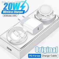 PD 20W Original Fast Charger For iPhone 14 13 12 11 Pro Max Type-C Quick Charge Magnetic Wireless Chargers USB C Lightning Cable