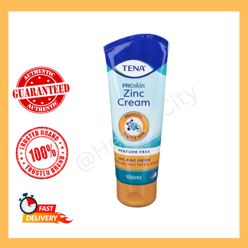 TENA ProSkin Zinc Cream 100ml Lazada