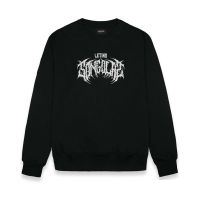 CODLiang Te Crewneck Sweater For Men Sweater For Men Sweater For Men Sweater For Men Black Color With Simple METAL Motif Size S M L XL Premium Quality