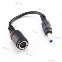 Female 7.4mmx5.0mm to 4.5mmx3.0mm Male Charger Power Supply Adapter Connector Converter Cable DC Jack for LaptopYB23TH