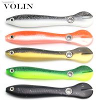 ❅ VOLIN NEW 5pcs Luya Soft Bait 100mm 6g Artificial Soft Loach Fishing Lure T-Tail Soft Bait Bionic Bait Swimming Lures