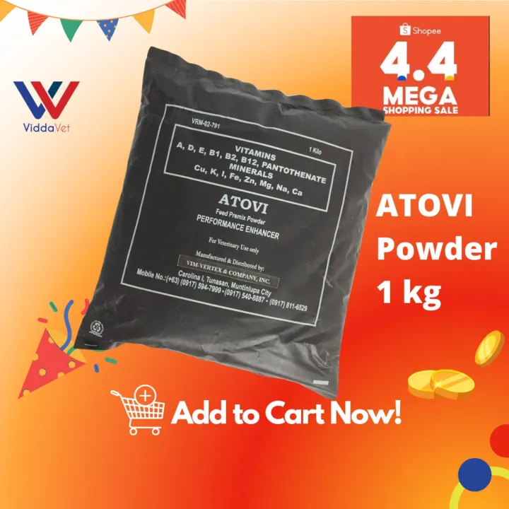 ATOVI 1Kilo Authentic Atovi / performance enhancer, feed premix