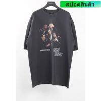 เสื้อยืดคอตตอน เสื้อยืด Balenciaga [NEW] Oversize Speed Hunters [Limited Edition]