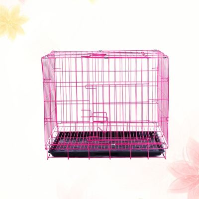 Dog Cage Crate Pet Dogs Crates Medium Folding Indoor Cages Puppy Steel House Metal Large Kennel Kennels Wire Cat Collapsible