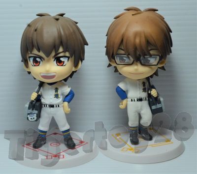 แท้แกะเช็ค ไม่มีกล่อง Daiya no ACe Swamura Eijun-Ichiban Kuji Banpresto ความสูง 9 เซนต์ เซ็ท 2 ตัว