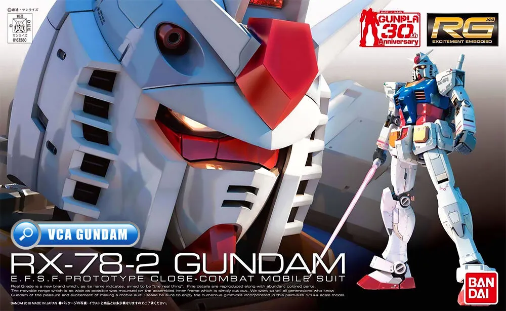 Bandai Real Grade RG RX-78-2 Gundam กันดั้ม