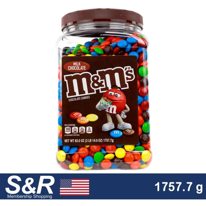 ♠MM's Milk Chocolate Candies 1758g | Lazada PH