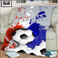 （in stock）Football blanket, football blanket, wool blanket, lightweight blanket, bedroom sofa insulation blanket（Can send pictures for customization）