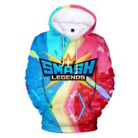 Sudadera con capucha de SAMSH LEGENDS para hombre y mujer, suéter con estampado 3D de Hip Hop, ropa de otoño, novedad de 2021