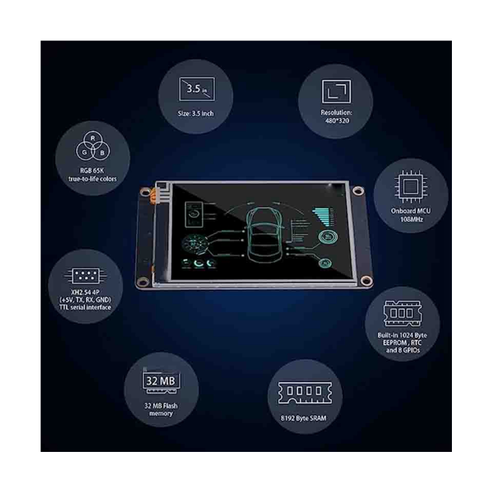 nextion-hmi-lcd-touch-display-nx4832k035-3-5-inch-resistive-display-enhanced-series-uasrt-tft-lcd-module