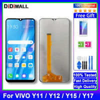 100% ทดสอบ6.35 "Original สำหรับ Vivo Y11 Y15 LCD จอแสดงผล Touch Panel Screen Sensor โมดูล Digitizer สำหรับ Vivo Y17 LCD