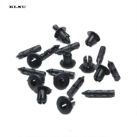 KLNU 50Pcs  Set คลิป Rivet Y15 R25 R15 RS150 LC135 NVX NMAX XMAX VARIO VF3i RFS150คลิปพลาสติกรถ Body Retainer