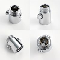 【YF】 1pc Shower Head Arm Diverter Valve Bidet Sprayer Water Shut-Off Angle Flow Regulator Switch Faucet Replacement Parts