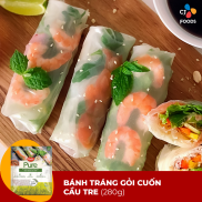 Bánh tráng Cầu Tre Pure 280g cuốn chả giò gỏi cuốn