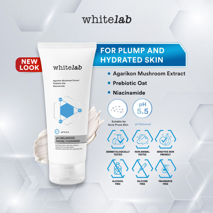 WHITELAB pH-Balanced Facial Cleanser (100g) | Lazada