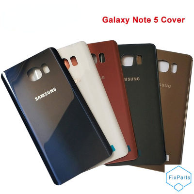 For Samsung Galaxy Note 5 Back Case Cover Glass Housing Cover for Samsung Note5 Door Rear Case Replacement
