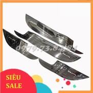 Bộ ốp chống đá chân Tapli cánh cửa xe KIA Soluto 2019 - vân Titan giá rẻ