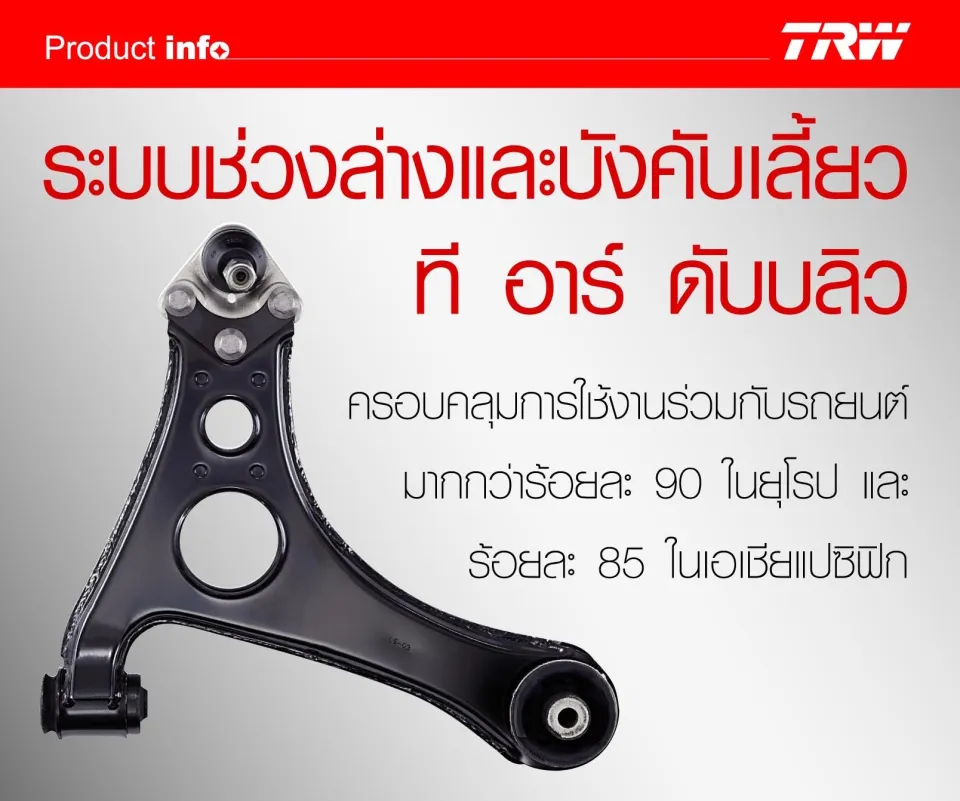 👍TRW OE. Premium👍 ลูกหมาก ยกชุด ปีกนกล่าง ปีนกบน แร็ค คันชัก กัน