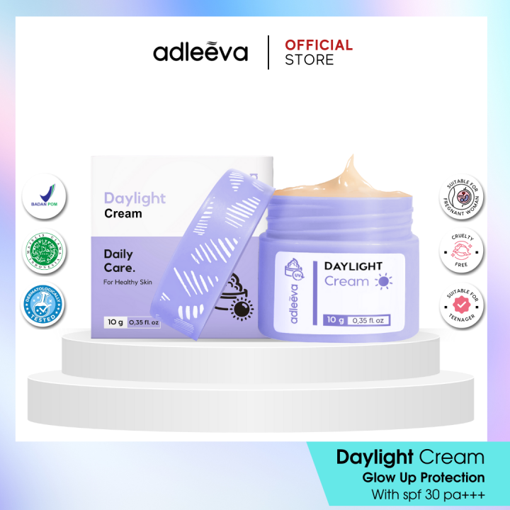 ADLEEVA Daylight Cream Glow Up Protection (With Spf 30 PA+++) Lazada