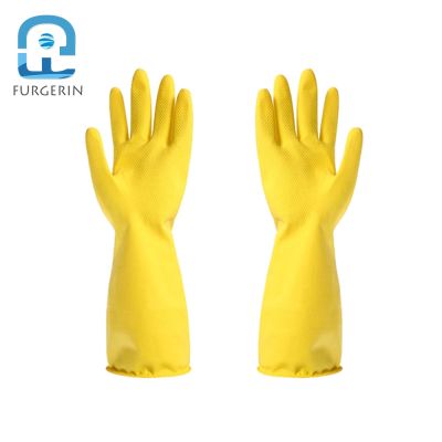 FURGERIN Garden Gloves Working thin rubber gloves for washing dishes Rubber Cleaning Gloves Hand Glove for Catering Kitchen Safety Gloves