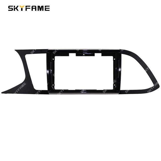 skyfame-car-frame-fascia-adapter-canbus-box-decoder-android-radio-dash-fitting-panel-kit-for-seat-leon-3-ateca