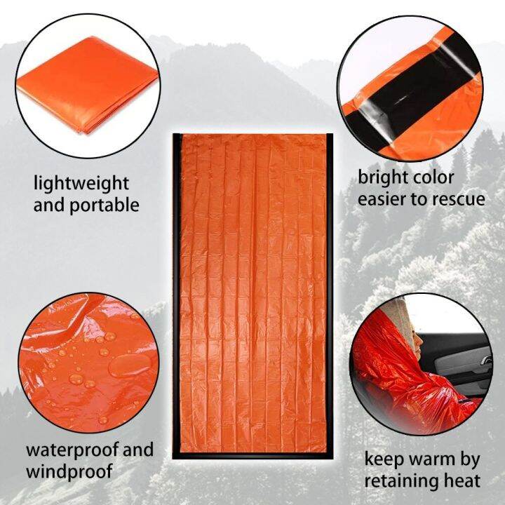 2person-emergency-shelter-waterproof-thermal-blanket-rescue-survival-kit-sos-sleeping-bag-survival-tube-emergency-tent-w-whistle-survival-kits