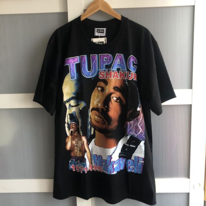 2PAC Tupac Shakur West Coast hip-hop Tshirt rap short-sleeved