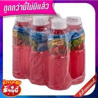 ?ยอดนิยม!! คูลโคโค่ น้ำสตรอเบอร์รี่10% ผสมวุ้นมะพร้าว 170 มล. แพ็ค 6 ขวด Kool Koko 10% Straw Juice 170 ml x 6 ??พร้อมส่ง!!