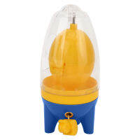 Egg Spinner Fun Shape การหมุนแรงบิดสูงเป็นเนื้อเดียวกัน Hand Powered Portable Golden Egg Maker Blue