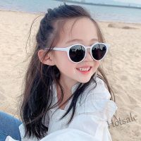 【hot sale】☈ D03 Korean-style childrens sunglasses fashion anti-UV personality retro shades