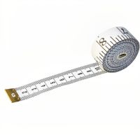 Tape Measures 2M Soft Tape Measure Clothing Tailor Measuring Ruler White Waist Circumference Craft Measuring Ruler Levels