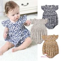 COD DSFERTEREERRE INNOCENCE-Newborn Baby Girls Floral Romper Jumpsuit Bodysuit Outfits Clothes Summer