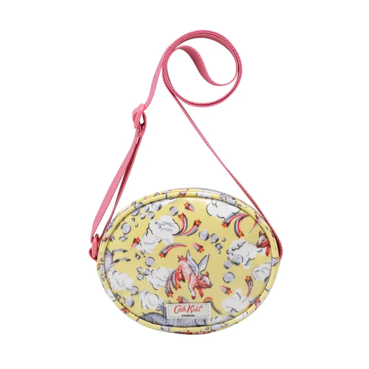 Cath Kidston Kids Oval Cross Body Bag Unicorn Yellow Lazada.co.th
