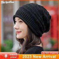 【YD】 Knitted Hat Warmer Hats Warm Fleece Cap Thickened Womens Color