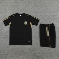 2023 New Fashion version 2022 World Cup Argentina training uniform warm-up jersey mens T-shirt short-sleeved football uniform summer sportswear