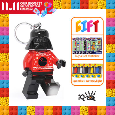 IQ LEGO® STAR WARS™ LED luminous Key Chain Pendant Toy (Darth Vader Ugly Sweater)