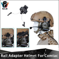 Z-TAC Rail Adapter Helmet Tactical Peltor Headset Mount Headphones Adapter For COMTAC I COMTAC II Head phones Adaptor