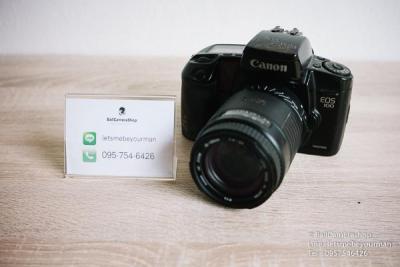 ขายกล้องฟิล์ม Canon EOS 100 พร้อมเลนส์ Sigma 35 - 135 mm สำหรับตั้งโชว์ Serial 7600558