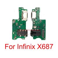 คัดลอกบอร์ดชาร์จคุณภาพดีสําหรับ Infinix X687 USB Charging Port Dock Board Flex Cable อะไหล่