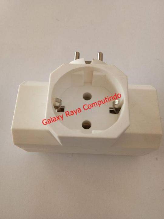 Colokan Tusuk Cabang Tiga 3 T Arde Broco Steker Kombinasi Adapter ...