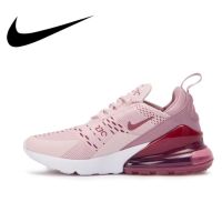 New HOT 【Original】 ΝΙΚΕ Ar* Max- 270 Classic Fashion WomenS Running Shoes Durable Breathable Sports Shoes pink {Free Shipping} {Free Shipping}