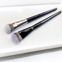 PRO Foundation Makeup Brush #47 - Angled Soft Bristles Seamless Liquid &amp; Cream Cosmetics Beauty Tools