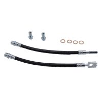 Durable Car Accessories Rear Brake Hydraulic Hose Line for A4 Brake System Induction Soft Assembly 8E0611775H 2pcs