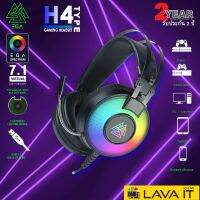 สินค้าขายดี!!! EGA TYPE H4 Gaming Headset 7.1 Virtual Surround หูฟังสำหรับนักเล่นเกมส์ ไฟ RGB ที่ชาร์จ แท็บเล็ต ไร้สาย เสียง หูฟัง เคส ลำโพง Wireless Bluetooth โทรศัพท์ USB ปลั๊ก เมาท์ HDMI สายคอมพิวเตอร์