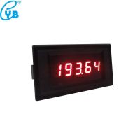 DC 200mV เครื่องวัดแรงดันไฟฟ้า0.4 LED Digital Volt Panel Meter แหล่งจ่ายไฟ DC 5V 12V 24V DC แรงดันไฟฟ้า DC โวลต์มิเตอร์79*43*25มม.