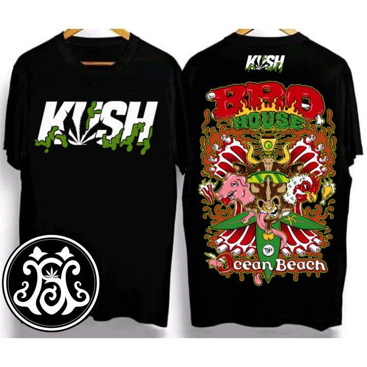 kush-2023-ออกแบบใหม่-unisex-เสื้อยืดที่มีสีสันผ้าฝ้าย-100-crew-neck-t-shirt-แขนสั้นพิมพ์ลายการ์ตูนการ์ตูน-เสื้อยืดลำลองผู้ชาย