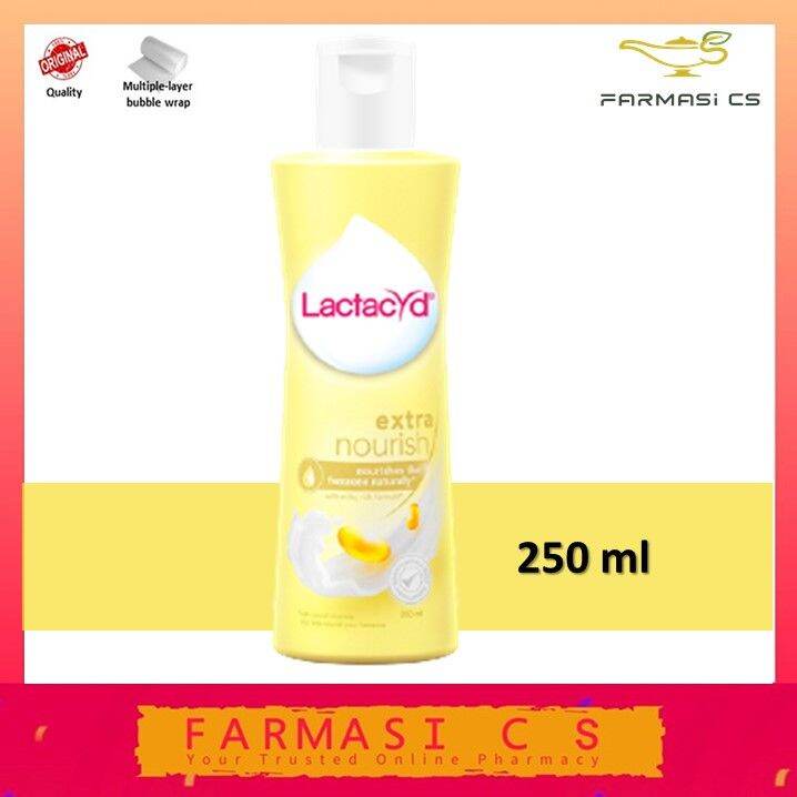 Lactacyd Daily Feminine Wash Extra Nourish 250ml EXP12/2023 [women