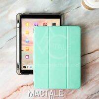 Mactale SWEES เคสไอแพด Case iPad Air3 2019 /Gen 5,6 9.7 2018 tpu silicone ใส ซิลิโคน ใส่ปากกา ฝาพับ นิ่ม ลายหินอ่อน