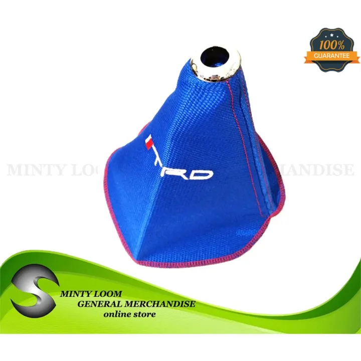 shift knob manual universal Trd Gear Shift Knob Shifter Boot Cover Gear Blue Lazada PH