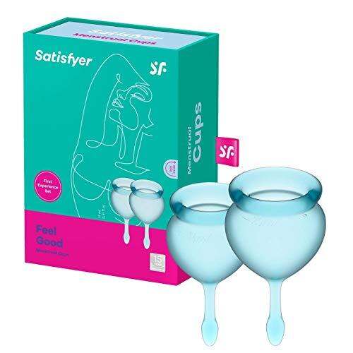 Satisfyer Feel Good Menstrual Cup Reusable Period Cup with Removal